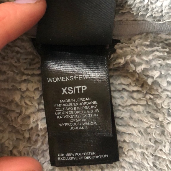 Gray North Face Fleece Zip-Up - Picture 4 of 6